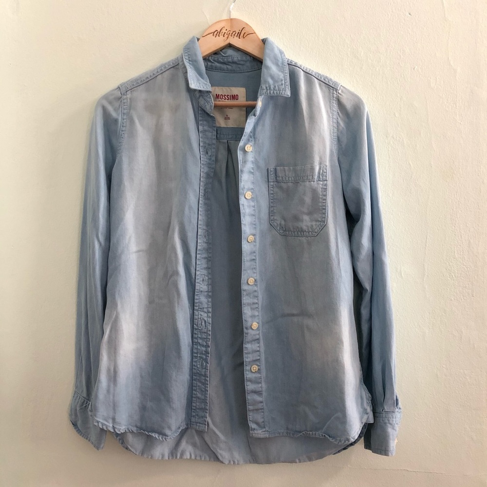 Mossimo Supply Co. Chambray Button Up